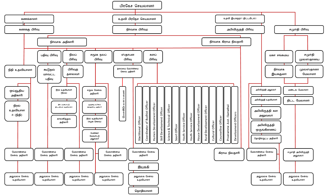org chart Ta